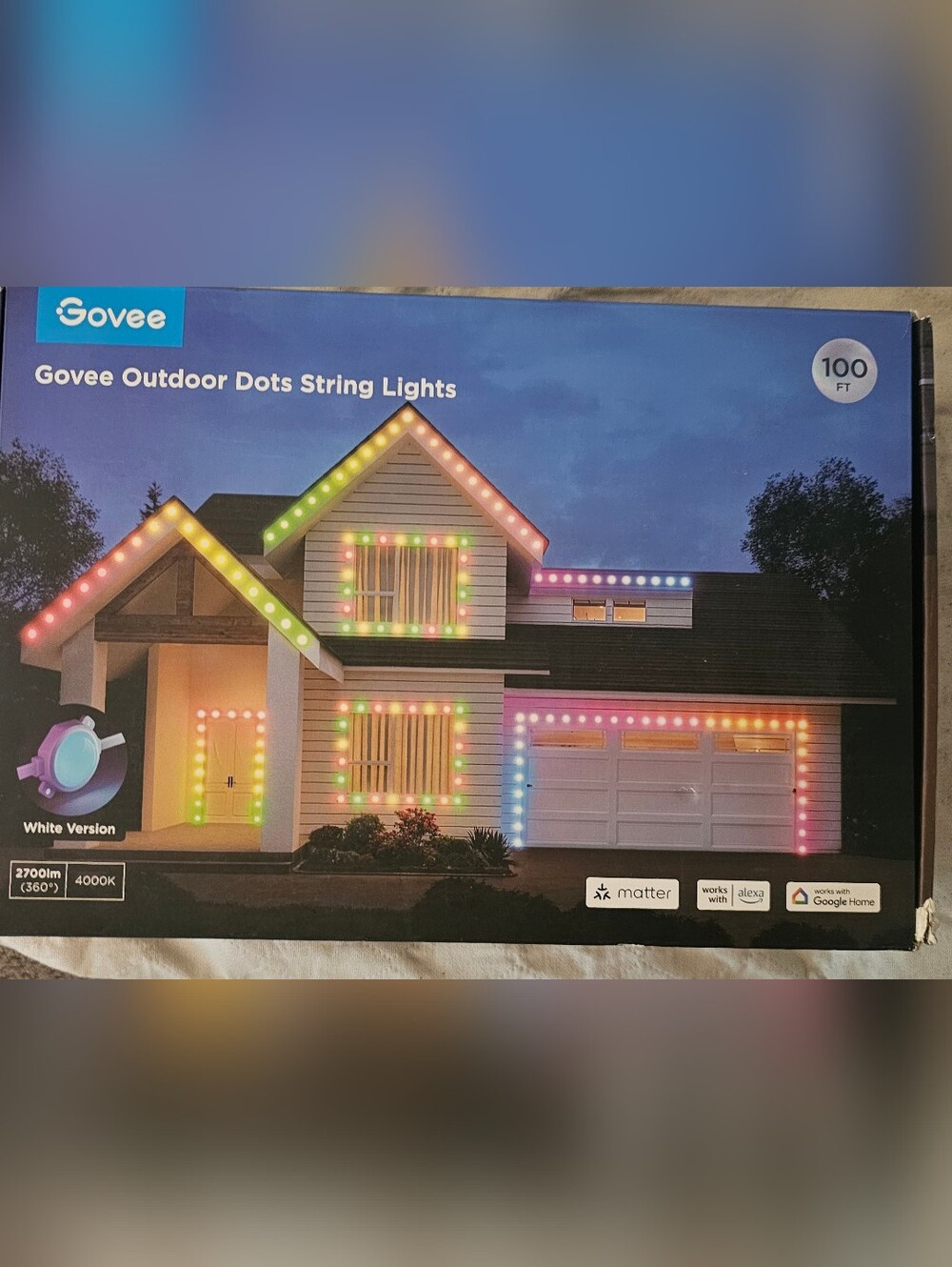 Govee Outdoor Dots String Lights - Multicolor